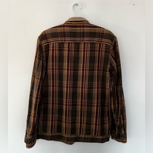 (M) Vest jacket coat Matix Aimsburro marron - Picture 4 of 5